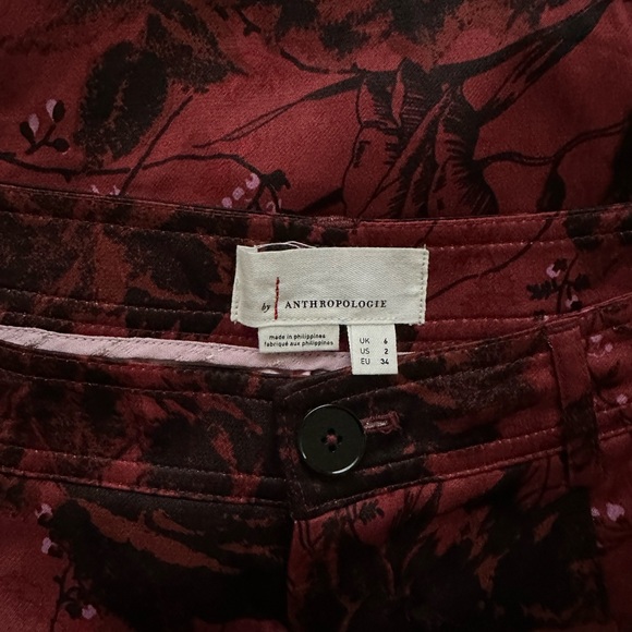 Anthropologie Low-Rise Pleated Trousers - Picture 3 of 6